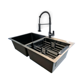 ORTIZ SINGLE TOWEL BAR ZINC ALLOY MATTE BLACK