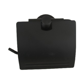 ORTIZ PAPER HOLDER ZINC ALLOY MATTE BLACK