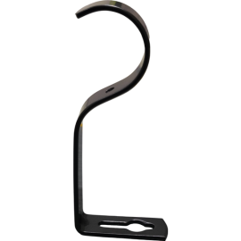 ORTIZ CURTAIN BRACKET B004  BLACK