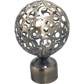 ORTIZ CURTAIN FINIAL F013 BRONZE