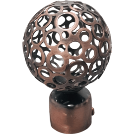 ORTIZ CURTAIN FINIAL F013 COPPER