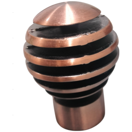 ORTIZ CURTAIN FINIAL FA020 28MM COPPER