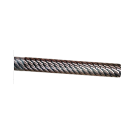 ORTIZ CURTAIN PIPE WITH DESIGN 28MM  2.5M COPPER