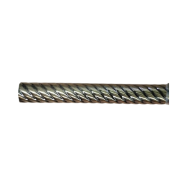 ORTIZ CURTAIN PIPE WITH DESIGN 28MM 3.5M BRONZE