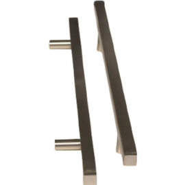 ORTIZ HANDLE SQUARE BRUSHED 12X 256MM