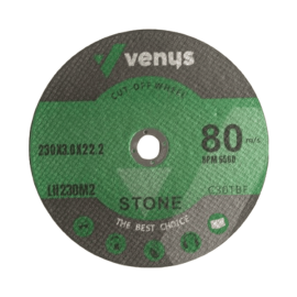 VENUS C/DISC STONE 230 X 3.0 X 22,2