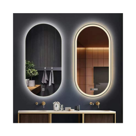 ORTIZ 3 COLOURS OVAL LED MIRROR 50*90MM