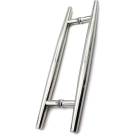 ORTIZ PULL HANDLE SS SATIN OVAL 450MM
