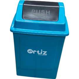 ORTIZ 30L PLASTIC DUSTBIN WITH SWING LID