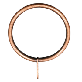 ORTIZ CURTAIN RINGS METAL 28MM COPPER PACK OF 10