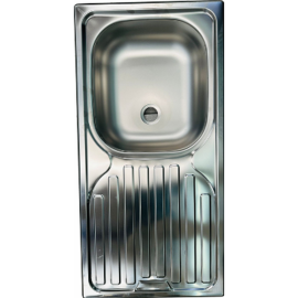 ORTIZ SINK SINGLE BOWL (SIT ON) 45 * 75