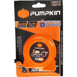 PUMPKIN TURBO SMALL CASE MEASURING TAPE - 5M/16FTX