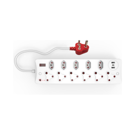 LARS 11W HIGH SURGE MULTIPLUG WITH USB+C TYPE16