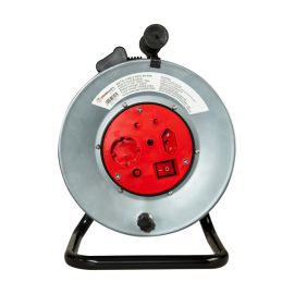 PowerWorx 16A Metal Reel 30 m x 1.5 mm - Exclusive to Builders