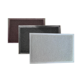PVC COIL DOOR MATT 60×90CM BLACK