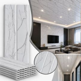 Ortiz PVC Ceiling Board LH 250mm x 7mm x 3.9m Pack of 10,  OTA04 