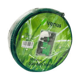 VENUS GARDEN HOSE WITH FITTINGS 20MM X30M