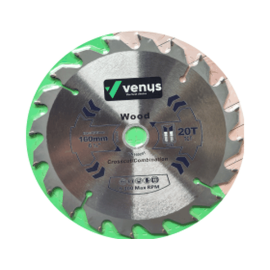VENUS BLADE TCT 160 X 20T 20/16 GENERAL PURP. COMB