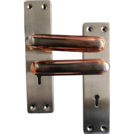 VENUS 8" MORTISE LOCK SET 3L CHROME/COPPER