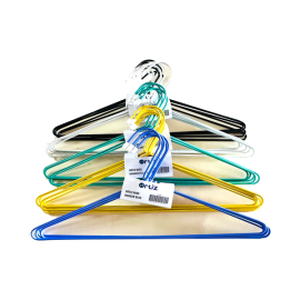 ORTIZ STEEL WIRE HANGER YELLOW PACK OF 5