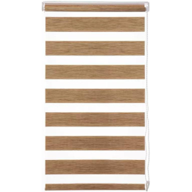ORTIZ ZEBRA ROLLER BLINNDS BROWN 100*100