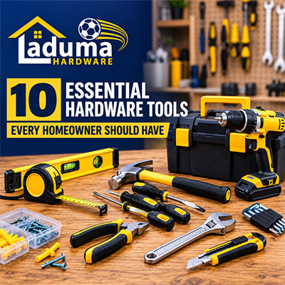 10 Essential Hardware Tools Every Homeowner Should Have
